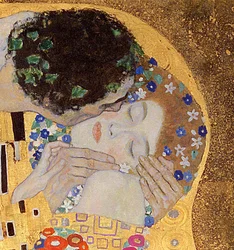 El beso, 1907-08 (detalle)